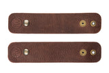 Supports en cuirs pour pagaie|Canoe paddle leather hangers - Ropes and Wood