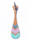 Porte-clés design mixte|Mix pattern Keychains - Ropes and Wood