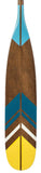 PAGAIE CHIRURGIEN BLEU DU PACIFIQUE|PACIFIC BLUE TANG PADDLE - Ropes and Wood