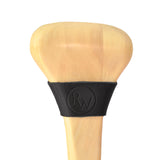 Supports en cuirs vertical pour pagaie|Vertical Canoe paddle leather hangers